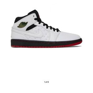 Classic Jordan 1 mid 97 9.5 men worn 3x (Deadstock)